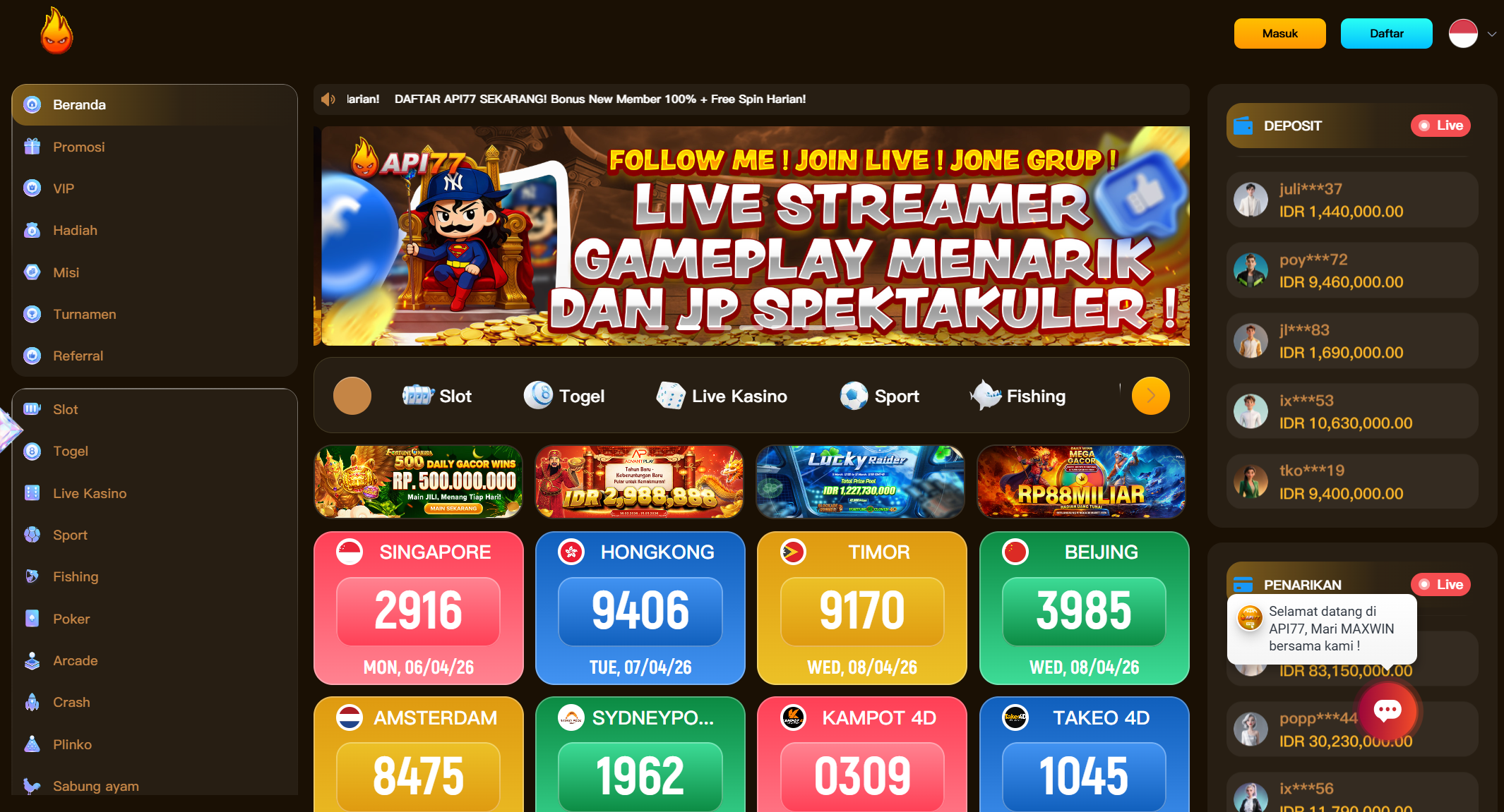 A Complete Review of API77 for Indonesian Slot Players